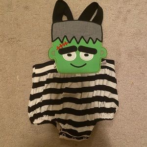 9mo Frankenstein outfit